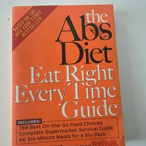 The Abs Diet, Eat Right Every Time Guide (Paperback Book).
